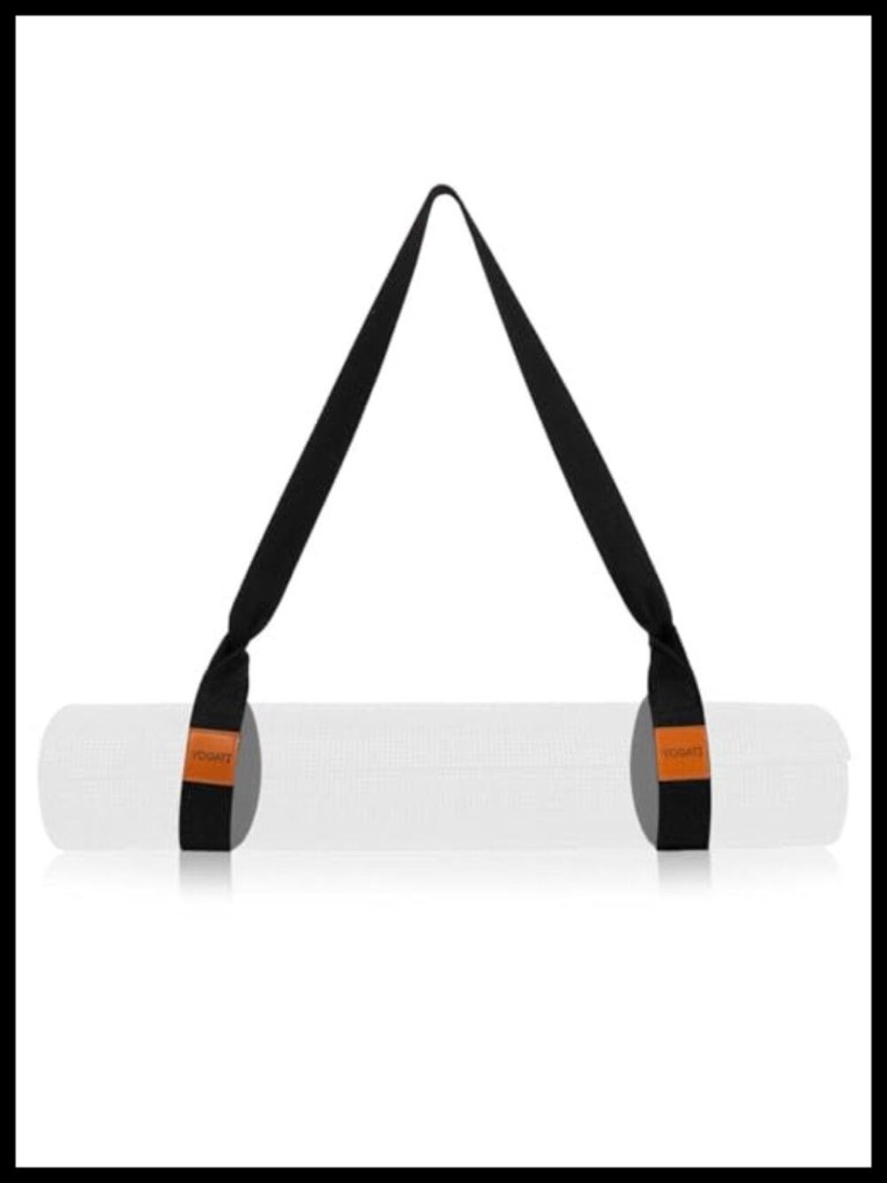 Yoga Mat Carry Strap Adjustable Cotton Carrying Strap for Yoga Pilates